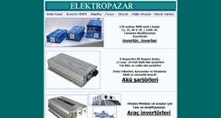 Desktop Screenshot of elektropazar.com